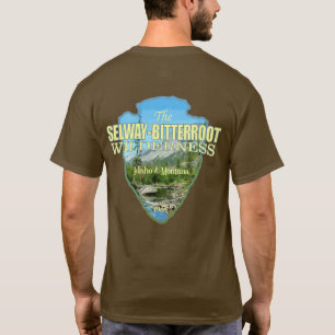Camiseta Selway-Bitterroot Wilderness (ponta de seta)