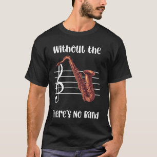 Camiseta Sem a escuridão dos homens saxofônicos