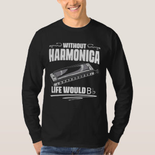 Camiseta Sem a gaita a vida seria plana Bb Francês