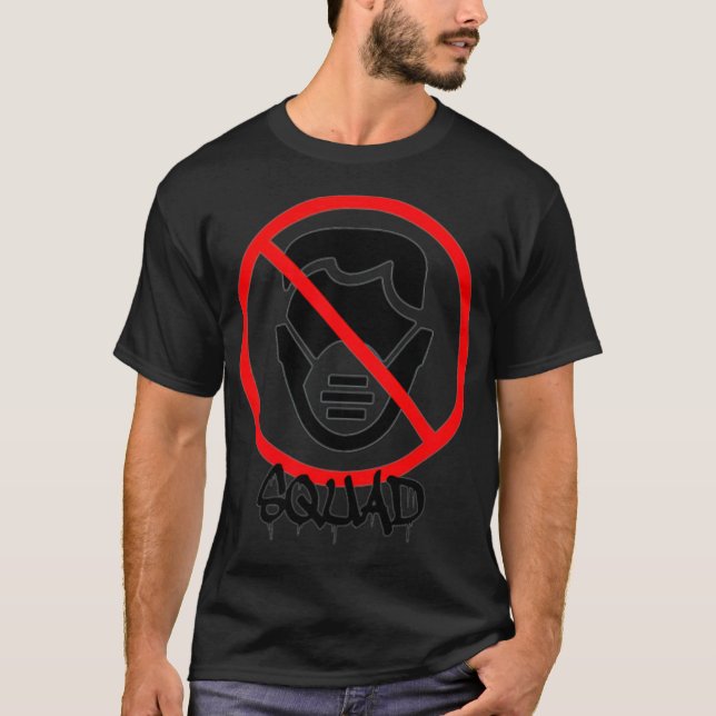 Camiseta Sem Acessórios do Mask Squad Series 1 Os melhores  (Frente)