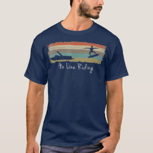 Camiseta Sem Acordar de navegação de linha Wakesurfing Surf