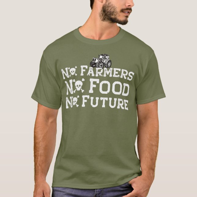 Camiseta Sem Agricultores Sem Comida Sem Futuro (Frente)