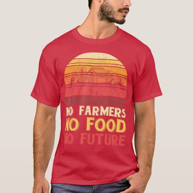 Camiseta Sem Agricultores Sem Comida Sem Futuro Agricultor (Frente)