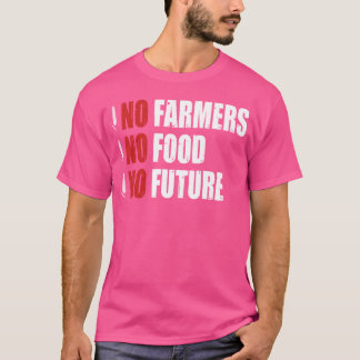 Camiseta Sem Agricultores Sem Comida Sem Futuro Protesto de