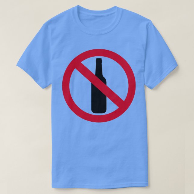 Camiseta Sem álcool cerveja (Frente do Design)