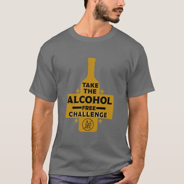 Camiseta Sem Álcool E Sóbrio (Frente)