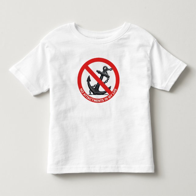 Camiseta Sem apego na minha vida (Frente)