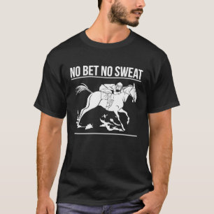 Camiseta Sem Apostagem Sem Apostamento De Cavalo Suado