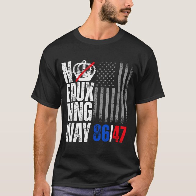 Camiseta Sem Arte do Rei Falso Caminho 86 (Frente)