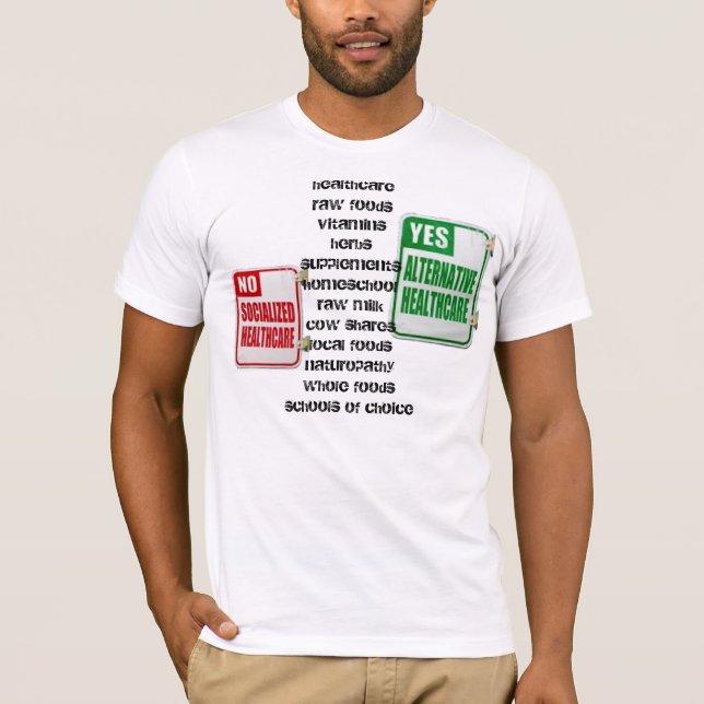 Camiseta Sem assistência médica socializada (Frente)