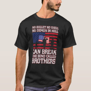 Camiseta Sem Bala Nenhuma Shell Pode Quebrar O Vetera Feliz