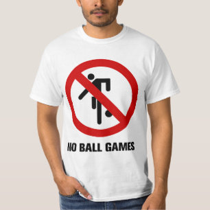 Camiseta SEM Ball Games ⚠ Tailandês Park Sinal ⚠