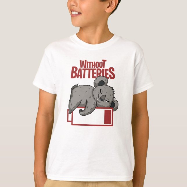 Camiseta Sem Baterias (Frente)