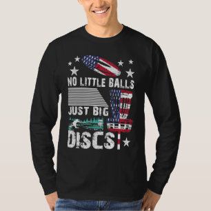 Camiseta Sem Bolas Pequenas Apenas Grandes Discos Frisbee H