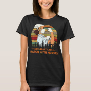 Camiseta Sem Bonés Salariais Enfermeira Forte Milhões Enfer