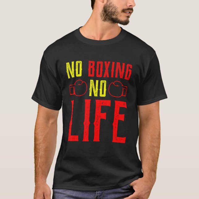 Camiseta Sem Boxing Sem Treinamento em Treinador em Boxing  (Frente)