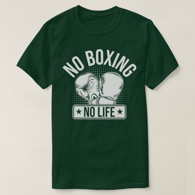 Camiseta Sem Boxing Sem Vida 1 (Frente do Design)
