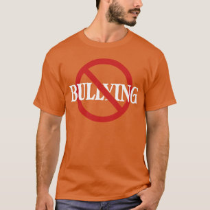 Camiseta Sem bullying Parar Asfixiando o Dia da Unidade