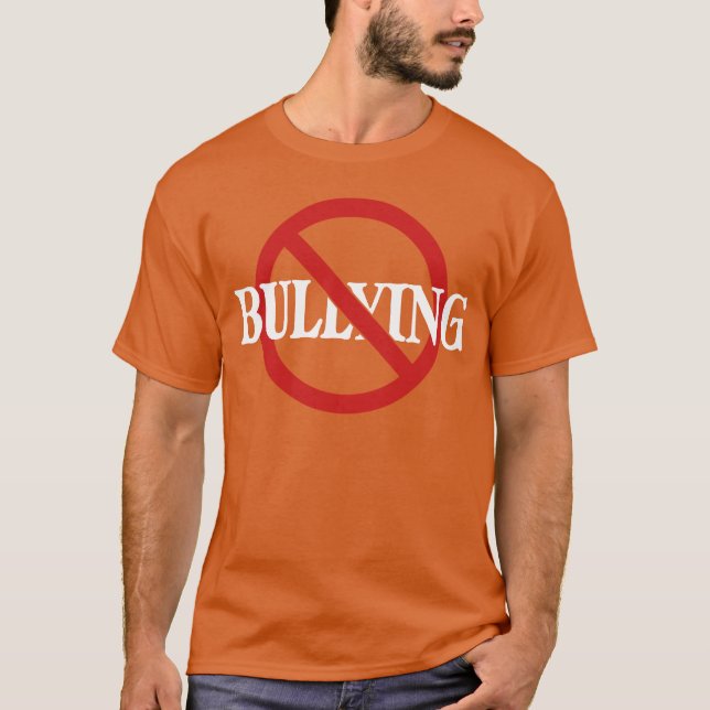 Camiseta Sem bullying Parar Asfixiando o Dia da Unidade (Frente)