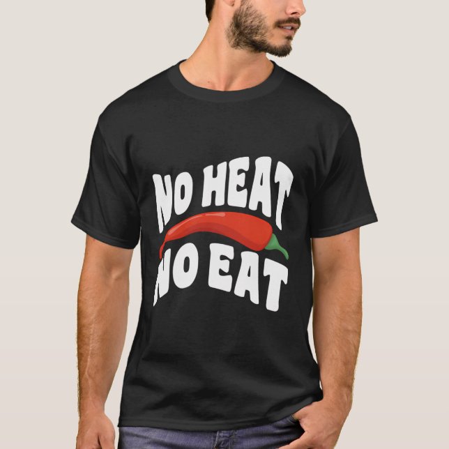 Camiseta Sem Calor Sem Comer - Picante De Pimenta Picante L (Frente)