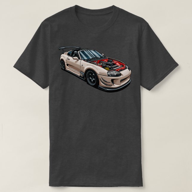 Camiseta Sem capuz Supra MK4 (Frente do Design)