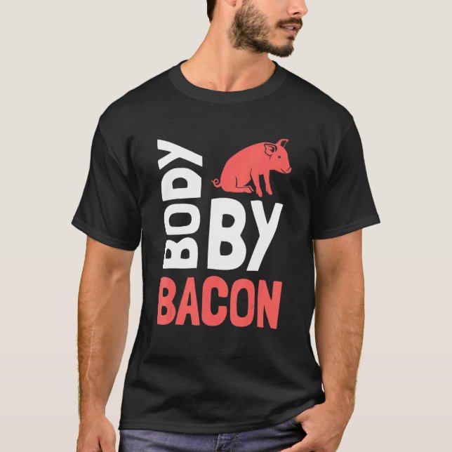 Camiseta Sem Carboidratos Por Bacon Dieta Ketogênica 7 (Frente)