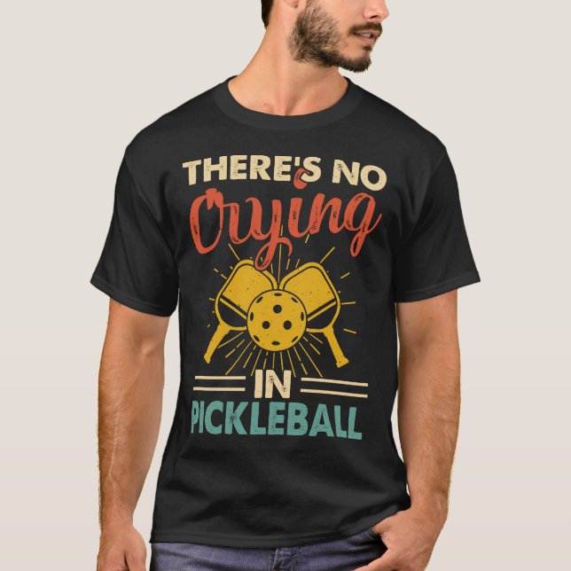 Camiseta Sem chorar no Pickleball (Frente)