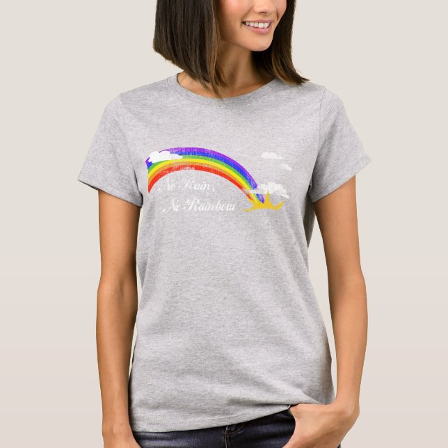 Camiseta Sem Chuva, Sem Arco-Íris (Frente)