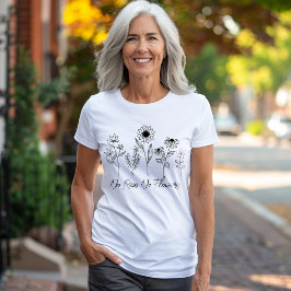 Camiseta Sem Chuva Sem Flores