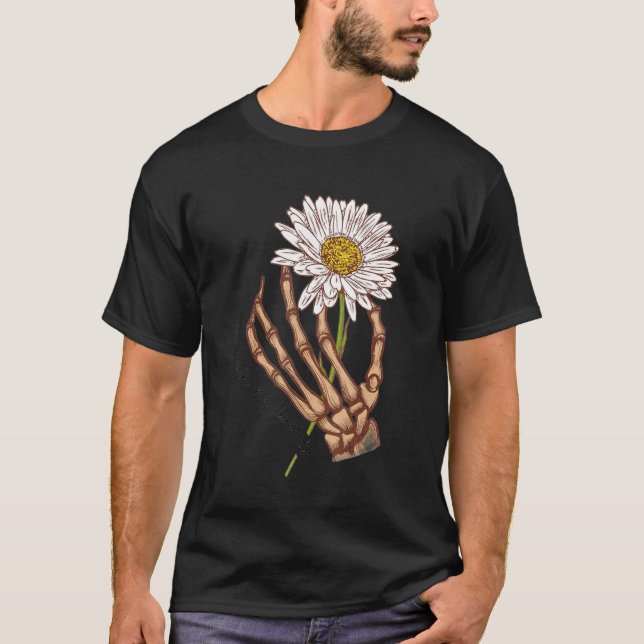 Camiseta Sem Chuva Sem Flores As Flores Cortadas Apresentam (Frente)