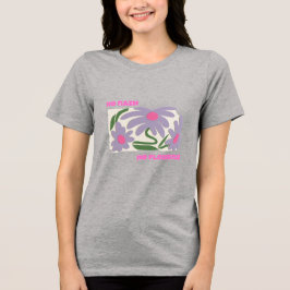 Camiseta Sem Chuva, Sem Flores | Camiseta Inspirad