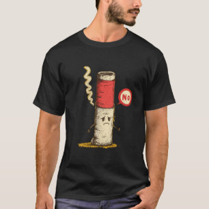 Camiseta Sem Cigarro, Mais Vida - Mensagem Positiva De Saúd