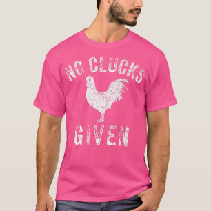 Camiseta Sem Clucidez Com Galinha Engraçada