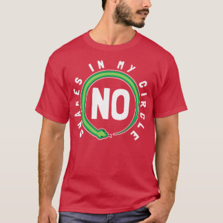 Camiseta Sem Cobras No Meu Círculo