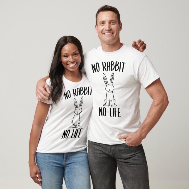 Camiseta Sem Coelho Sem Vida (Unissex)