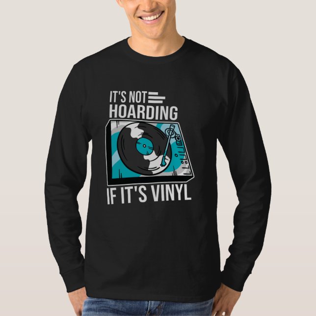 Camiseta Sem Contenção Se Vinil Funny Vinyl Record Música (Frente)