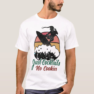 Camiseta Sem Cooktails Apenas Coquetéis Vintage Retro Surf