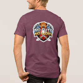 Camiseta Sem Coragem, Sem Glória: Mentalidade Motivacional 