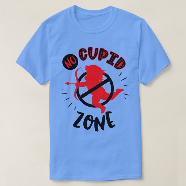 Camiseta Sem Cupido Zona 1 (Frente do Design)