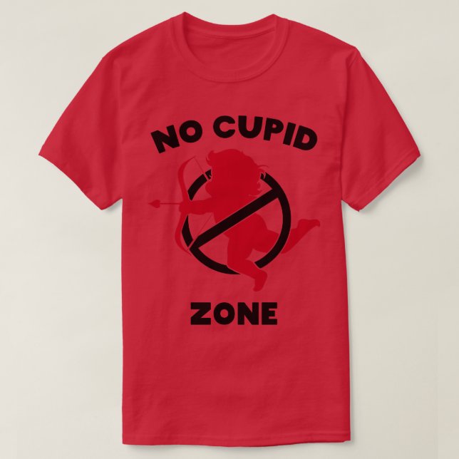 Camiseta Sem Cupido Zona 3 (Frente do Design)