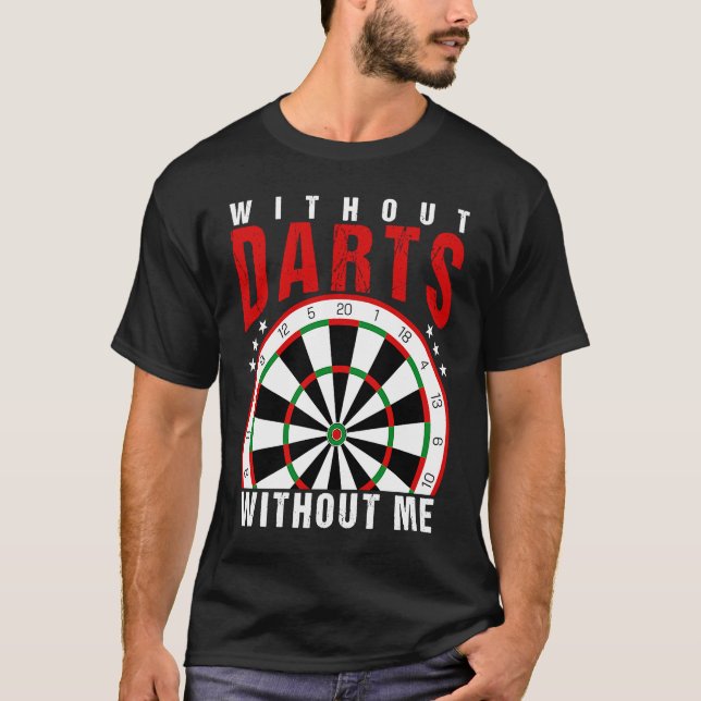 Camiseta Sem Dardos Sem Mim, Eu Não Sei. (Frente)