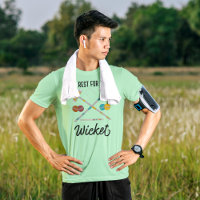 Sem Descanso para o Croquet Engraçado Wicket