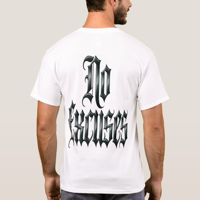 Camiseta Sem Desculpas (Verso)
