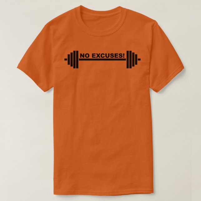 Camiseta Sem desculpas (Frente do Design)