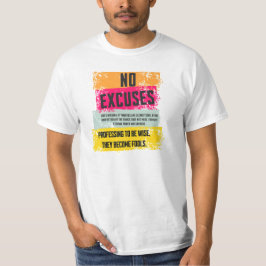 Camiseta Sem Desculpas