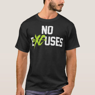 Camiseta Sem desculpas cruzando o país correndo correndo o
