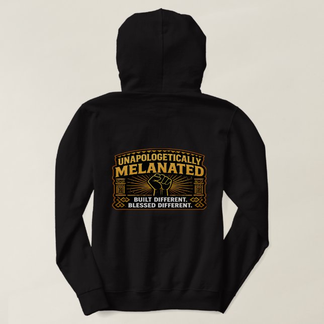 Camiseta Sem Desculpas Melanizado (Verso do Design)