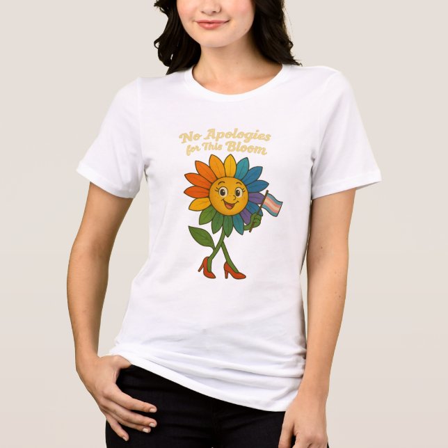 Camiseta Sem Desculpas para este Bloom (Frente)