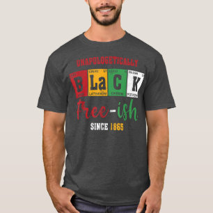 Camiseta Sem desculpas, preto, congelado desde 1865 Mulhere