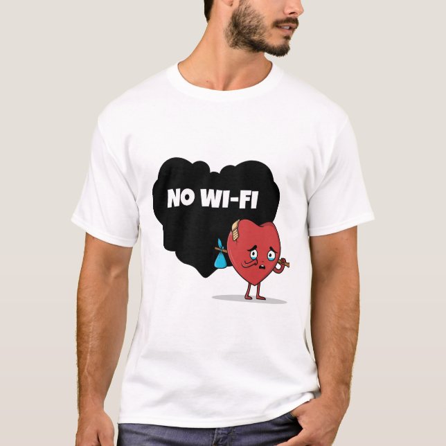 Camiseta Sem design Wifi (Frente)